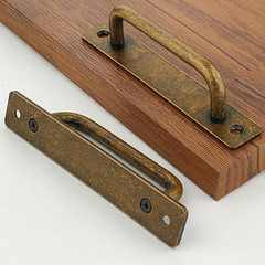30 Pack 5″ Copper Cabinet Pulls – Elegant Drawer Handles with Base Plate