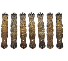 7 Amerock USA Carriage House Antique English Brass Backplate 3″ Centers MCM 176A