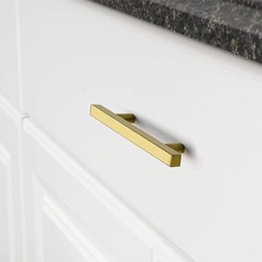 2″-10″ Stainless Steel Gold Kitchen Square Cabinet Handles Drawer Pull Hardwares