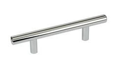 4PACK BETTER HOMES & GARDENS PULL KNOB SET FOR CABINET DRAWER (CHROME), 6/PACK