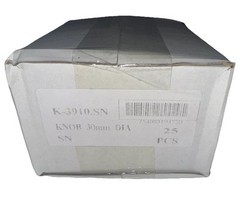 3910-SN Decorative Cabinet Knobs 25 Pk Satin Nickel Elements Hardware Resources