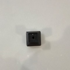Matte Black Square Copper Cabinet Knob Contemporary Style, 36-Pack