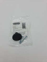 Amerock BP36904FB Versa 1-3/8 in. Dia (35 mm) Cabinet Knob Matte Black
