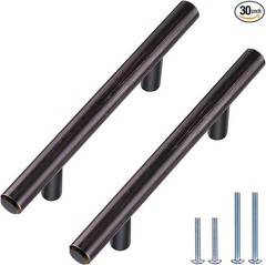 Bronzehomm Cabinet Pull Handles Stainless Steel Oil Rubbed Bronze 30 Count New