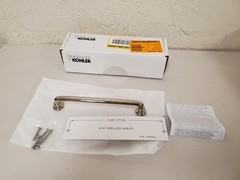 KOHLER Artifacts 7 in. Center-to-Center Vibrant Polished Nickel Drawer Bar Pull