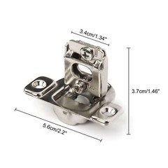 1/2″ Overlay Face Frame Soft Close Kitchen Cabinet Self Closing Concealed Hinges