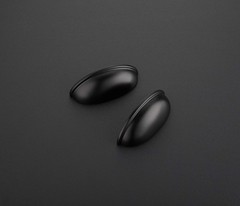 Ravinte 10 Pack 3″ Drawer Pulls Flat Black Cabinet Cup 3 inches,