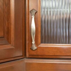 Classic Traditional Kitchen Cabinet Pulls Handles Knobs Brushed Nickel Hardware