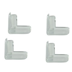 4pc Clear Rubber Furniture Corner Edge Baby Safety High Quality Corner Protector