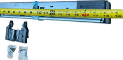 Pair of DCT 18″ Undermount Drawer Slides Full Extension, Soft-Close, SS3045H1