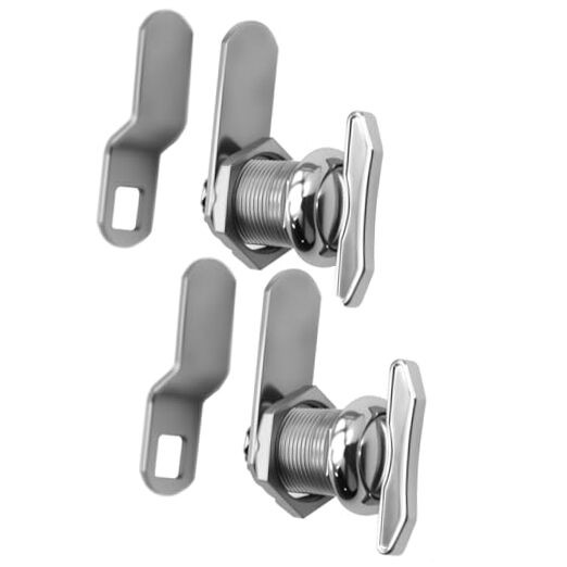 5/8″ Thumb Operated Offset Cam Lock, RV Compartment Latch, 5/8 Inch – 2 Pack