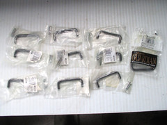 Contemporary Cabinet Handles Dark Gray Glossy Amerock Corp. BP865-BN ~ Qty. 10