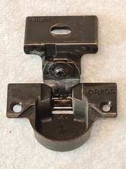 GRASS 830-16 Bronze Cabinet Hinge for 1 7/16″ overlay on face frame cabinets