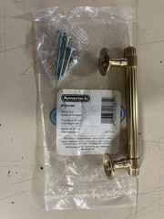 Amerock BP36621BBZ 100 Pack 3-3/4in. Pull, Golden Champagne (W/ WEAR/TEAR)