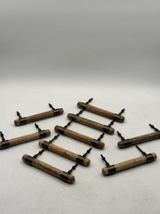 Natural Wood T Bar Drawer Or Cabinet Pull Set Of 9