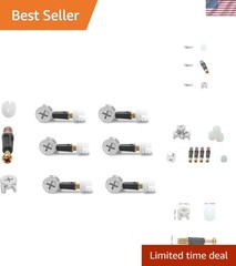 Multi-Purpose Cam Lock Nut Set – 10 Pieces for Furniture and Cabinet Use