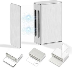 Adhesive Magnetic Door Catch – 4 Pack for Cabinets and Drawers