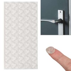 100-300Pcs Drawer Rubber Bumpers Pads Clear Cabinet Door Dots Self Adhesive Feet