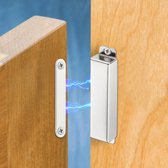 4 Pack | Magnetic Door Catch Heavy Duty – 60 Lbs Pull Force – Stainless Steel –