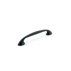 Richelieu Hardware 5-1/32 in. (128 mm) Center-to-Center Matte Black Cabinet Pull