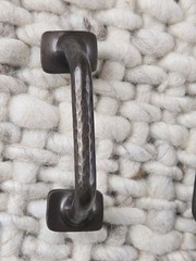 Pottery Barn Ella Thin Drawer Pull 3″ Antique Bronze Finish -lot Of 8