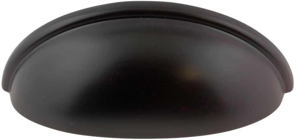 (12 Pack) 3″ Contemporary Cup Pull Dark Oil Rubbed Bronze