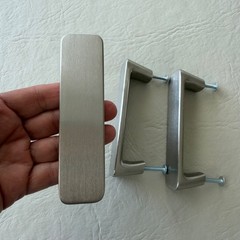 Lot of 30 brushed SS/nickel Cabinet Drawer Pull Handles 3-3/4″ (96mm) CTC MCM