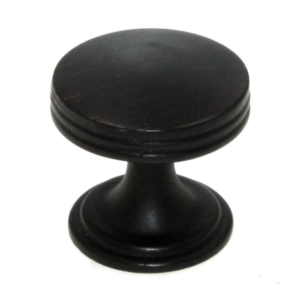 Hickory Hardware American Diner Vintage Bronze 1″ Flat Top Cabinet Knob P2140-VB