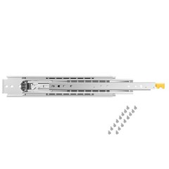 Uimoso 1 Pair16-60 in Full Extension Soft-Close Drawer Slides with Ball Bearings
