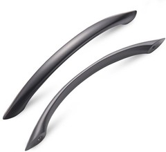 L&lonpa Cabinet Handles 5 Inch Matte Black Cabinet Pulls, 30 Pack