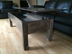 Lift Top Coffee Table DIY Mechanism Hardware Spring Lift Up Furniture Hinge