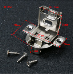 50PCS 1-1/4″ Overlay Soft Close Face Frame 105° Compact Cabinet Hinge Handware