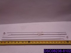 Qty = 17: Left and Right Drawer Slides White. See Description for Details
