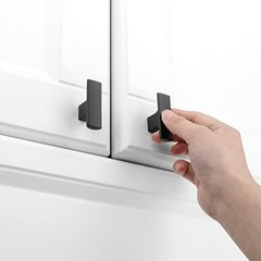 20-Pack Cabinet Knob – Pull Handle (50mm / 2 Inch), Knob – 20Pcs Black Modern