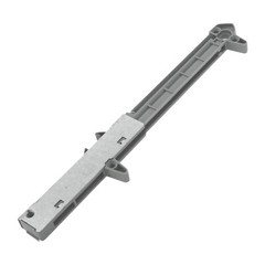 Soft Close Cabinet Drawer Damper / Adapter for Wood Drawers (Gray)