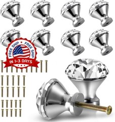 Perillas y tiradores de cajón para gabinetes de cocina de 30 mm (10 unidades) US