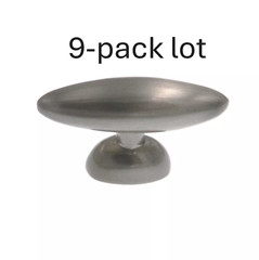 9-pack lot Amerock Everyday Heritage Satin Nickel 1 1/2″ Cabinet Knob BP4476-G10