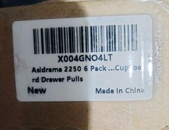 Asldrama (2250) 6 PCS 12.5″ (320mm) Drawer Pulls with Screws