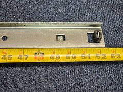 (QTY 2) Heavy Duty Full Extension 27-inch Drawer Slide, Stainless Steel Silver
