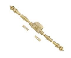 Signature Ironmongery Stepney Door Brass Cremone Bolt 9 feet Brushed Brass Upto