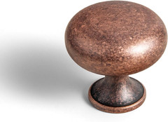 Vintage Copper Zinc Alloy Cabinet Knobs – 6 Pack Affordable Luxury Pulls