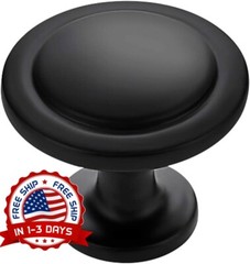 10 PCS Perillas Agarraderas Negros Para Gabinetes Gavetas Cajones De Cocina NEW.