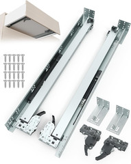 21″ 5D Soft Close Drawer Slides, 6 Pairs, 100 LB Capacity, Full Extension