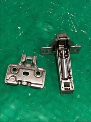 (2) Victory “V” V45 Half Overlay Soft Close Hydraulic Cabinet Hinge H-2 Clip On