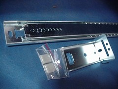 NOS Dynaslide 16 3/4″ Center Mount Ball Bearing Solid Steel Drawer Slides