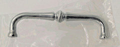 Restoration Hardware FELICITY 4″ Drawer Pull Handle Silver Chrome NEW RETIRED