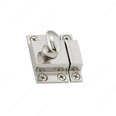 Richelieu Traditional Metal Cupboard Latch – 4245 BP42450180 Polished Nickel