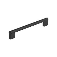 1 Pack Versa Matte Black Cabinet Pull 79/16 Inch 192mm BP55531FB Hardware