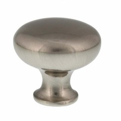 25pc Cabinet Knob 1-1/8″ Round Satin Nickel