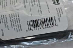 Lot of 10 Amerock Destine 5-1/16″ Center Pulls Matte Black Polished Chrome